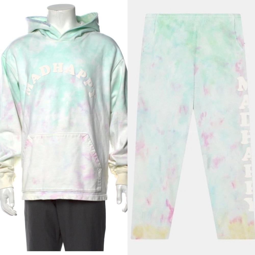 Madhappy Pastel Sweatsuit - Sweatshirt and Sweatpants